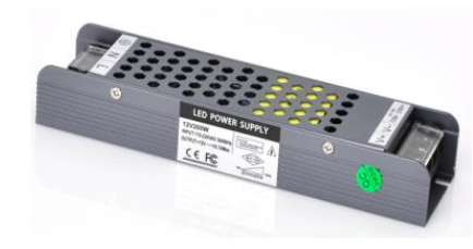 (5 in 1)Dimmable LED Driver IP20 120V-12V DC,16.7A 200W