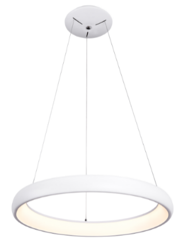 White Circle Modern Pendant Lamp
