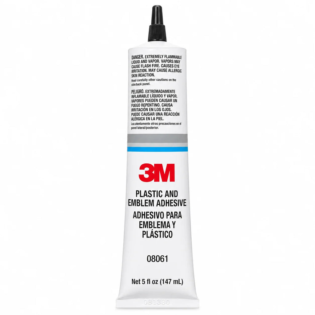 3M Plastic and Emblem Adhesive – Clear Automotive Trim Glue – 5 fl oz (08061)