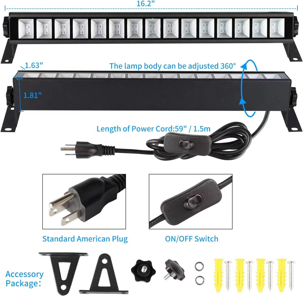 UV Blacklight LED Flood Lamp – LED OUTLET PR