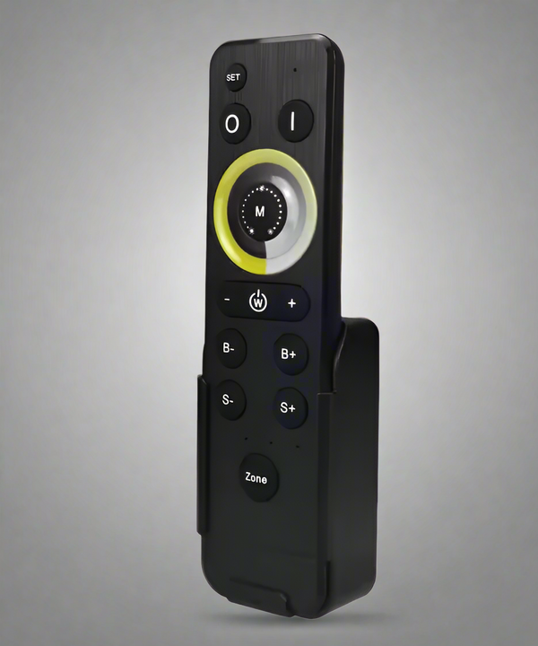 4-Zone Multifunctional LED Lighting Controller with 2.4G RF Technology – Compatible with DIM, AAC, RGB, RGBW, and RGBCW