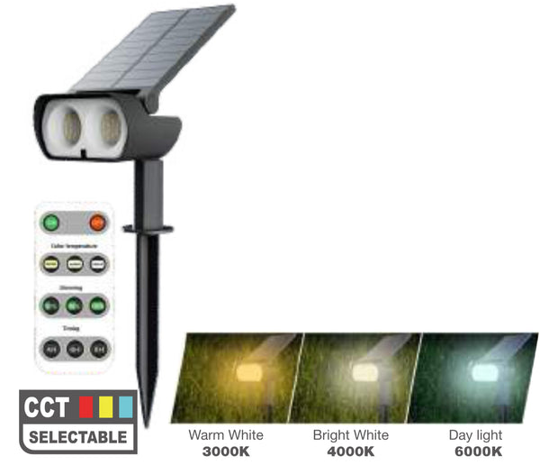 LED Solar Garden Spot Lights W206