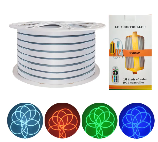 Neon Rope Driver LED Neon Rope RGB Controller, 120V, Waterproof IP65 – LED OUTLET PR