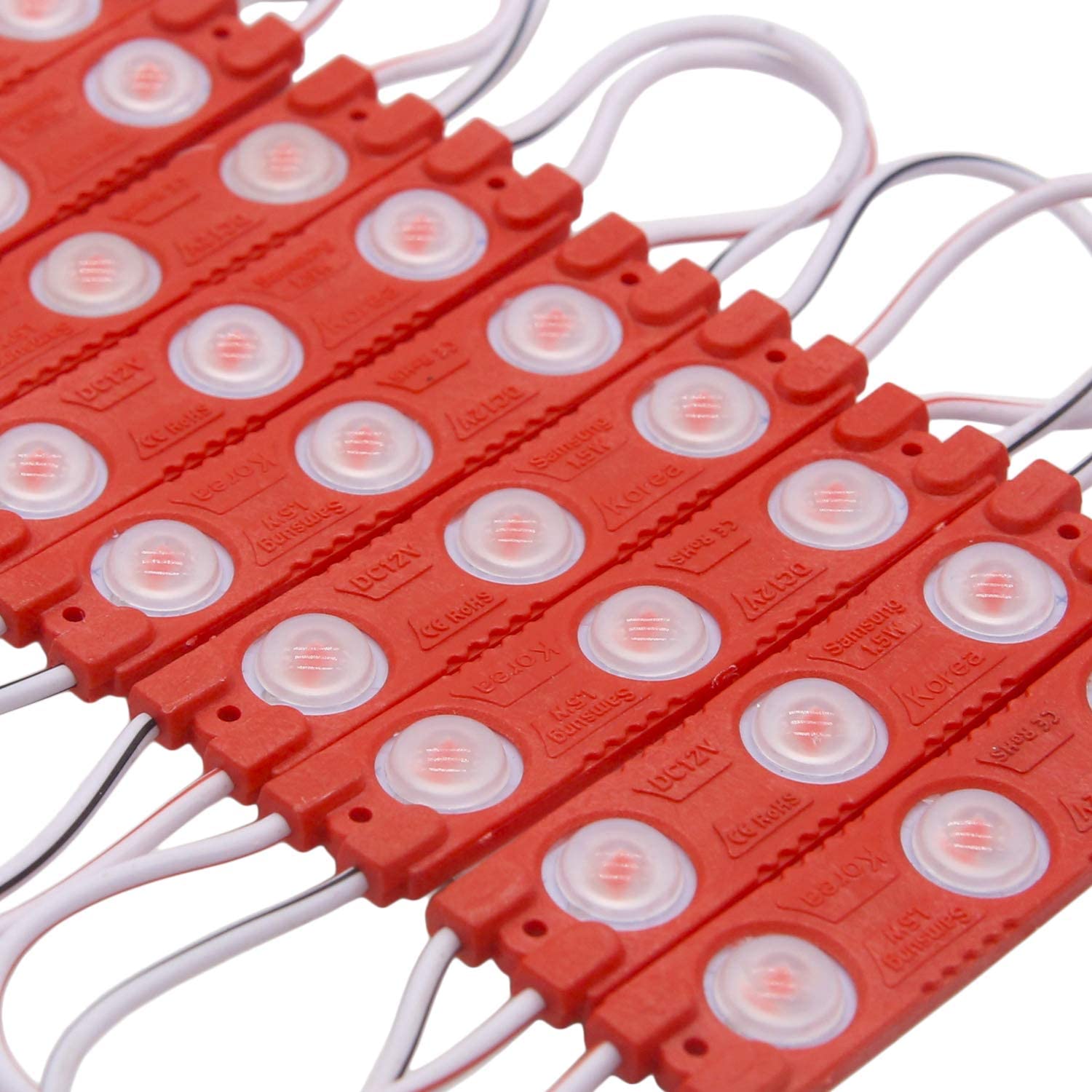 Red Color, LED Module, 12V DC, IP65, 3xSMD2835 – LED OUTLET PR