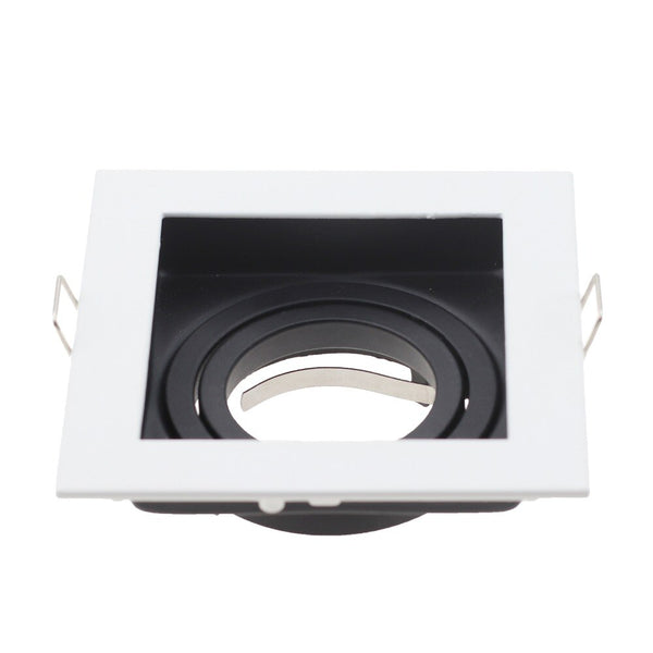 White and Black Square Fixture
