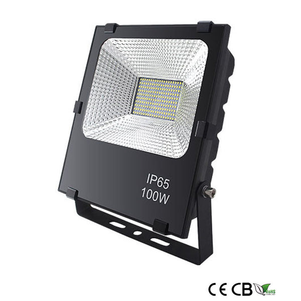 100W LED Flood Light Fixture - 500W Equivalent - 6000k - 12,000 Lumens