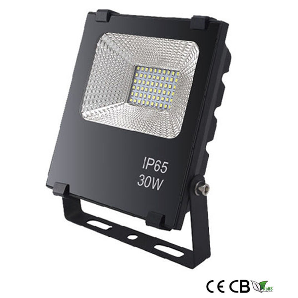 30W LED Flood Light Fixture - 150W Equivalent - 6000K - 3,600 Lumens