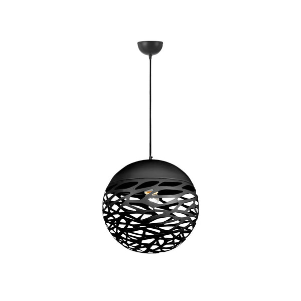 Farina Ball Pendant Lamp Replica, Black, E27 Base Type