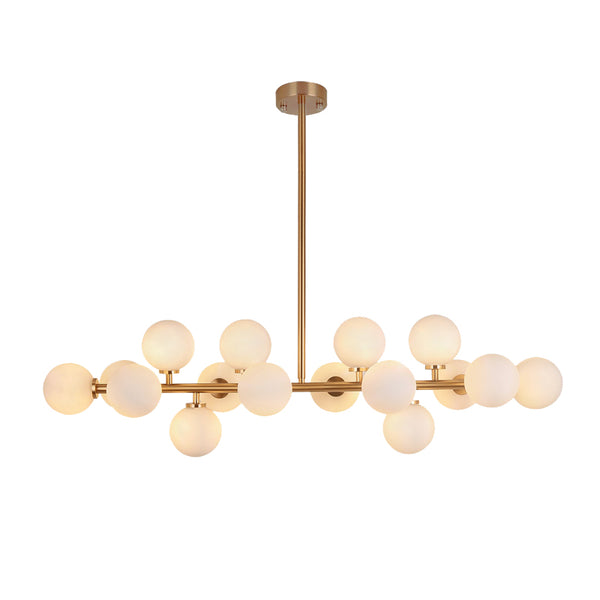 Nordic Modern Chandelier Gold Lamp, G4 Base Type