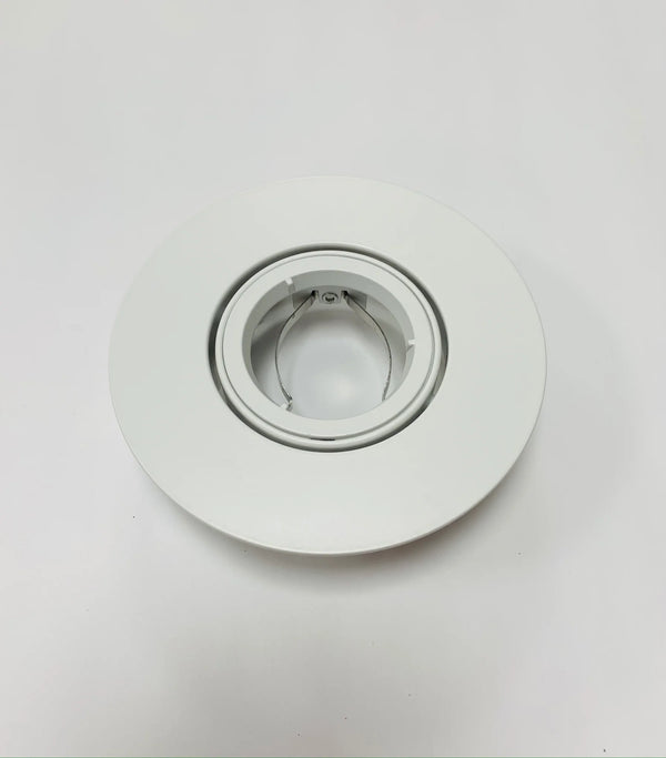 Round Metal Plate Spotlight Fixture