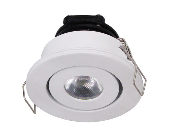 White LED Mini Spotlight, 3W, 110V