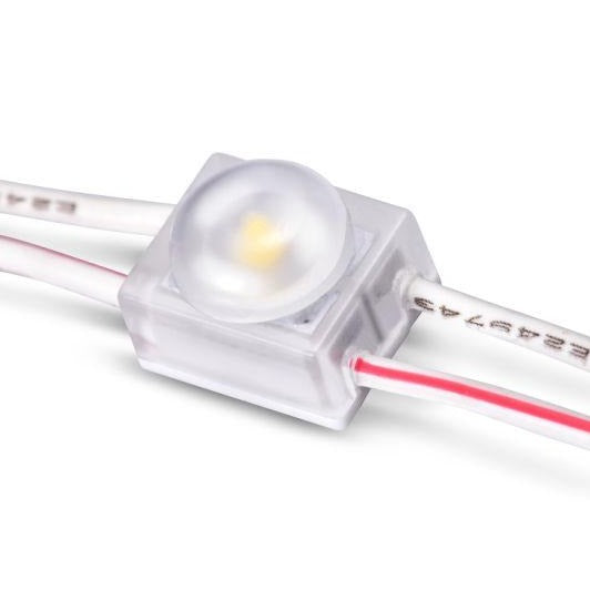 Cool White, Mini 1 LED Module, 12V DC, IP65 – LED OUTLET PR