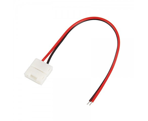 Single Color 2 Pin One End Connector with Cable 8mm