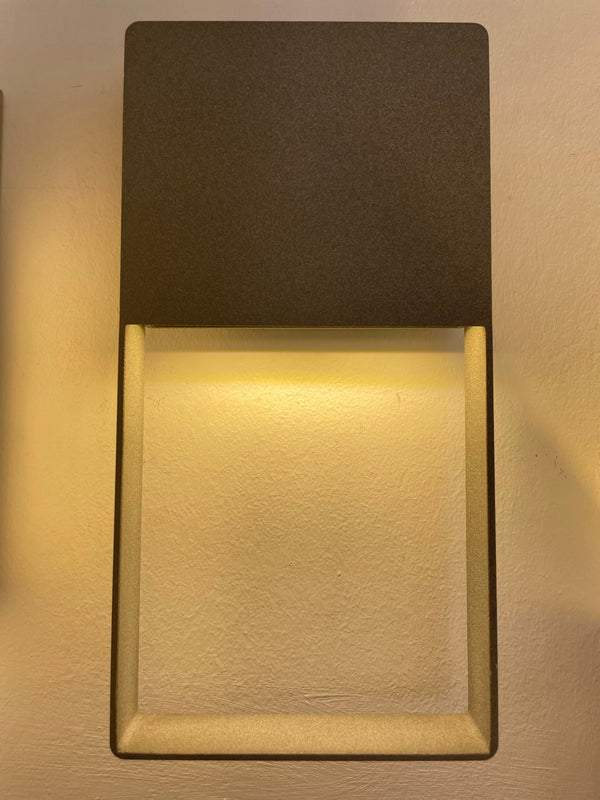 WALL LAMP 24W 3000K STONE GRAY