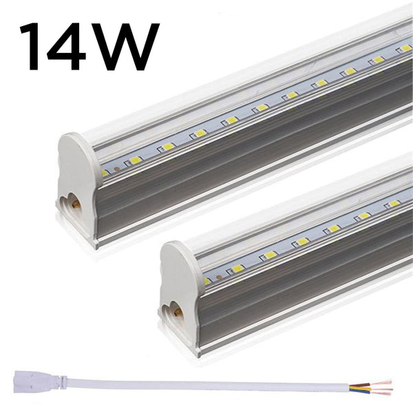 T5 LED Tube Clear 2FT 9W 6000K 120V AC 900 Lumens LED